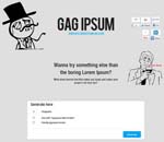 Gag Ipsum